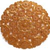 Gold Paper Doilies Juvale 10 Inch Round Lace Design-6