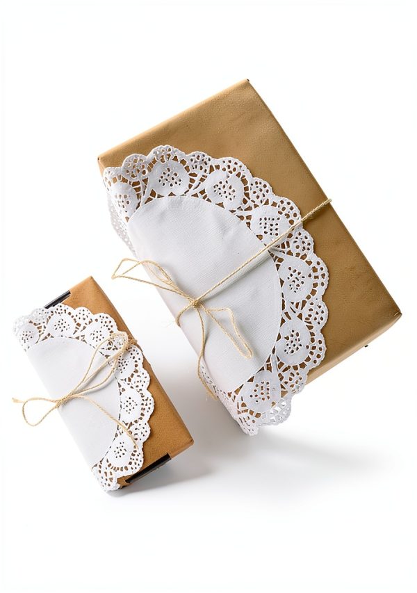 Disposable Doilies Greaseproof Barrier Elegant Party Decor-4