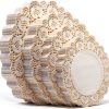 Disposable Doilies Greaseproof Barrier Elegant Party Decor-0