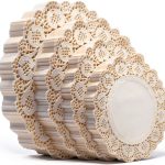 Disposable Doilies Greaseproof Barrier Elegant Party Decor-0