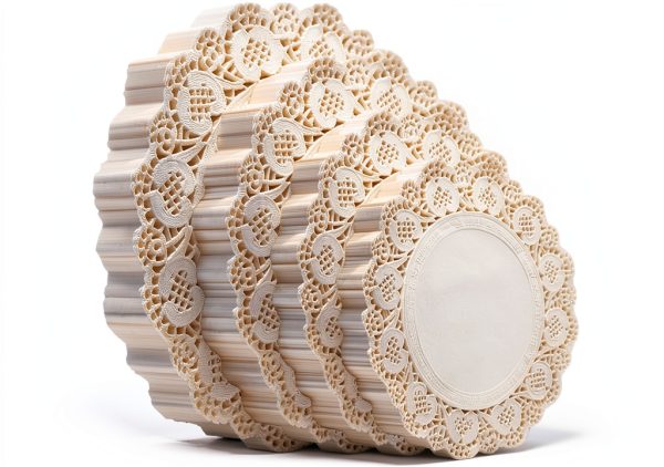 Disposable Doilies Greaseproof Barrier Elegant Party Decor-0