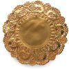 uxcell Gold Paper Doilies Disposable Round 5 Inch 100 Pack-1