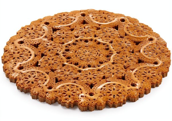 Gold Paper Doilies Juvale 10 Inch Round Lace Design-7