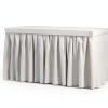 Pavo Table Skirt Chiffon Fabric Wedding Party Decorations-2