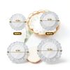 Disposable Doilies Greaseproof Barrier Elegant Party Decor-1