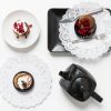 Awsaccy Disposable Doilies Food Safe Grease Proof Paper Lace-3