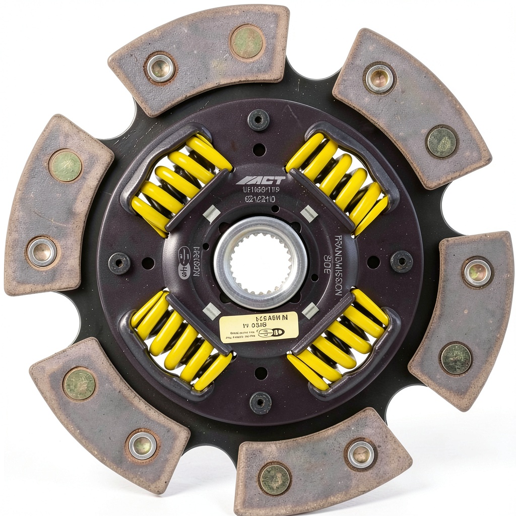 ACT clutch disc installed in a high‑performance vehicle