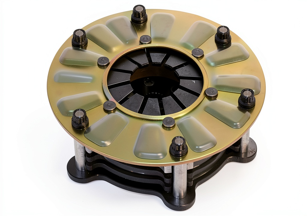 Installing Ram Clutches 9351S Clutch Disc Center Machined on a workbench