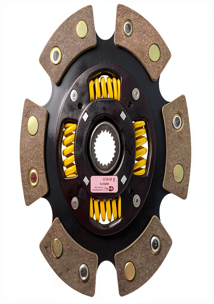 ACT clutch disc plate installed in a performance vehicle