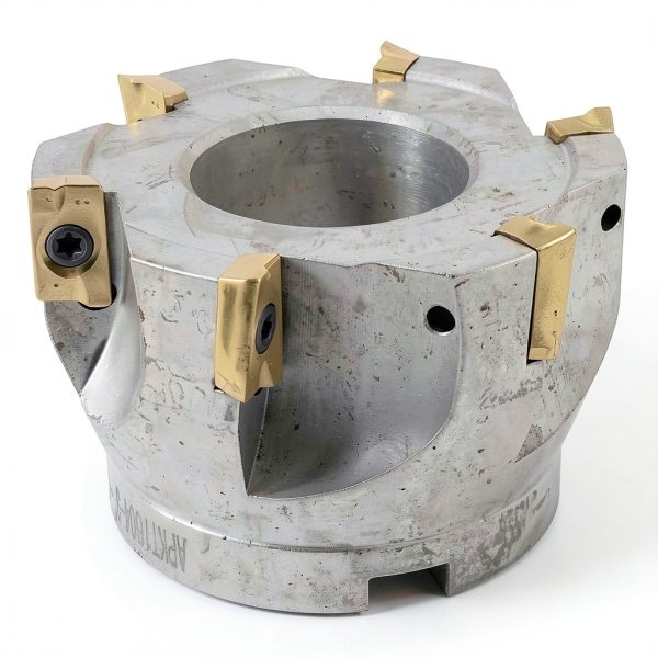 CME 3" 90° Indexable Face Mill w/ CAT50 Arbor, APKT1604 Inserts Included, 6 Flutes-4
