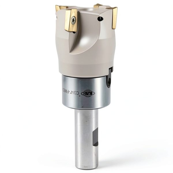 CME 2" 90° Indexable Face Mill with 3/4" Weldon Shank, APKT1604-3