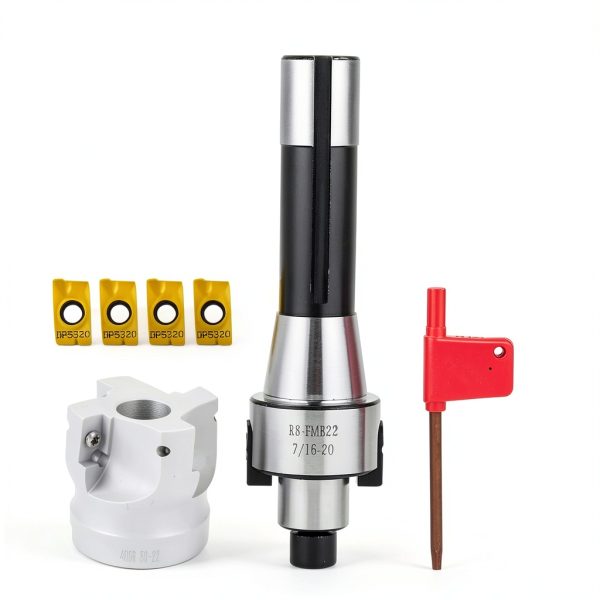 Shank Indexable End Mill by Ladieshow Mill Holder with Carbide Inserts-8