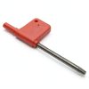 R8 FMB22 7/16-20UNF Shank Face End Mill Arbor and 2"/50mm Cutting Diameter 4-Flute 400R-50-22-4T CNC Face End Milling Shell Cutter with 10Pcs APMT1604 Carbide Inserts and T15 Wrench-5