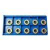 10pcs RPMT1204 DP5320 Carbide Alloy Inserts+EMRW 6R 50-22 Face Milling Cutter Holder +R8-FMB22-7/16 Shank Face Shell Mill Arbor, Used for Machining of The Workpiece on The Milling Machine-4