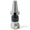 CME 2-1/2" 90° Indexable Face Mill CAT40 Arbor with APKT1604 Inserts-4