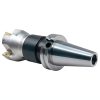 CME 2-1/2" 90° Indexable Face Mill CAT40 Arbor with APKT1604 Inserts-2