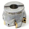 CME 3" 90° Indexable Face Mill w/ CAT50 Arbor, APKT1604 Inserts Included, 6 Flutes-5