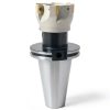 CME 3" 90° Indexable Face Mill w/ CAT50 Arbor, APKT1604 Inserts Included, 6 Flutes-3
