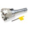 CME 3 inch 90 degree Indexable Face Mill R8 Arbor, 5 Flutes, RCKT1204-0