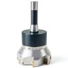 CME 5" 90° Indexable Face Mill w/ R8 Arbor, APKT1604 Inserts Included, 7 Flutes-4