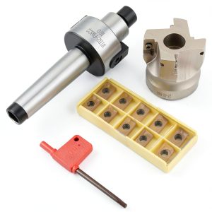 Shank Indexable End Mill by Ladieshow Mill Holder with Carbide Inserts-0