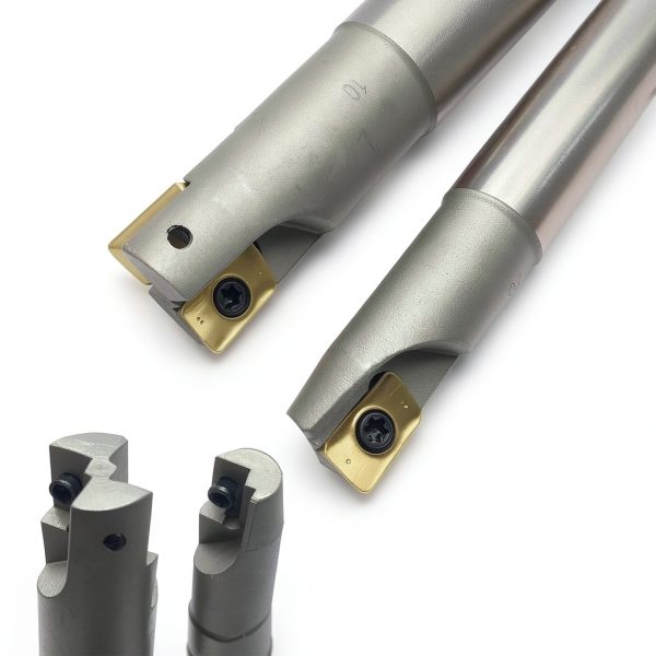 JTR 3pcs 90 Degree BAP300R End Mill Holders Indexable Inserts Tool Holder with 10pcs APMT1135PDER Milling Inserts for Machining Steel, Cast Iron-4