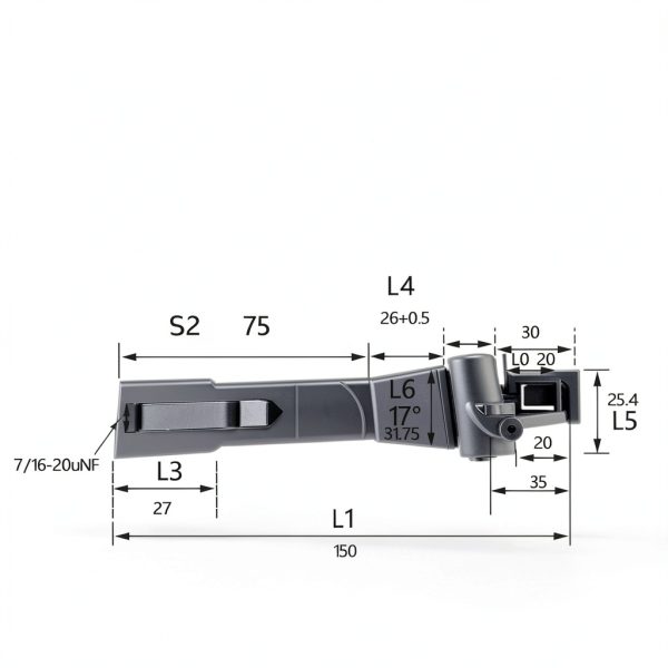 WFLNHB 1" R8 Shank Shell Mill Arbor Adapter Replacement for Bridgeport Machine-1