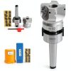 Shank Indexable End Mill by Ladieshow Mill Holder with Carbide Inserts-4