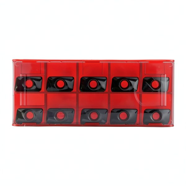 R8 FMB22 mill arbor 2.48" 4-Flute with 10 Carbide Inserts-6